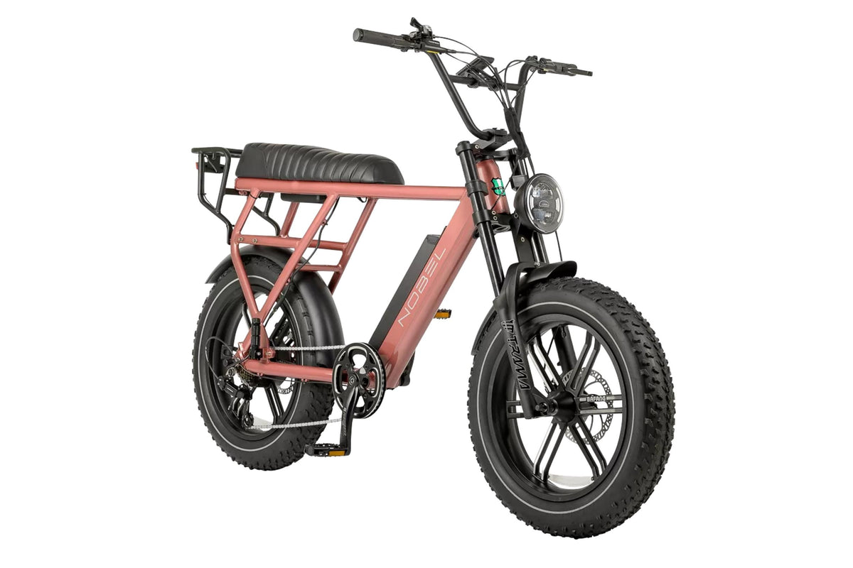 Afbeelding van een Nobel fatbikes, uitgevoerd in Roze