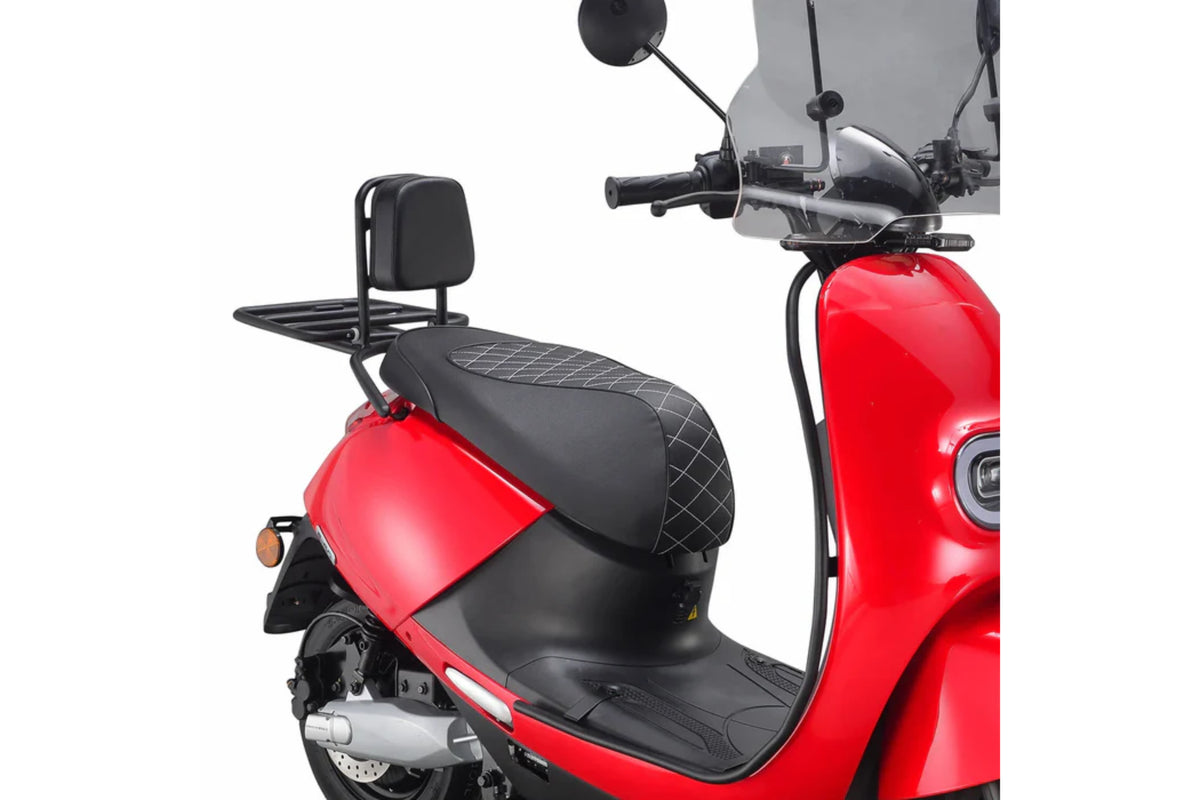 Afbeelding van een IVA E-GO S3 Valbeugels Voor Zwart scooteronderdeel.